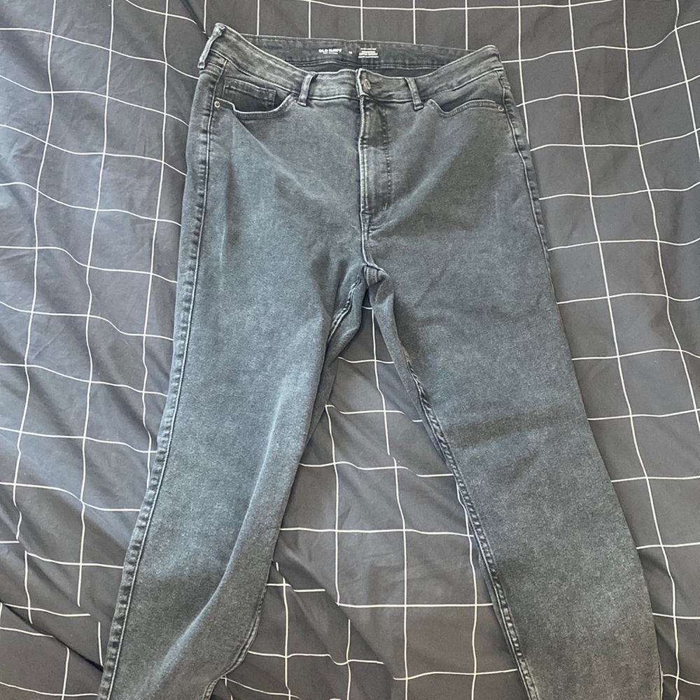 Gray jeans